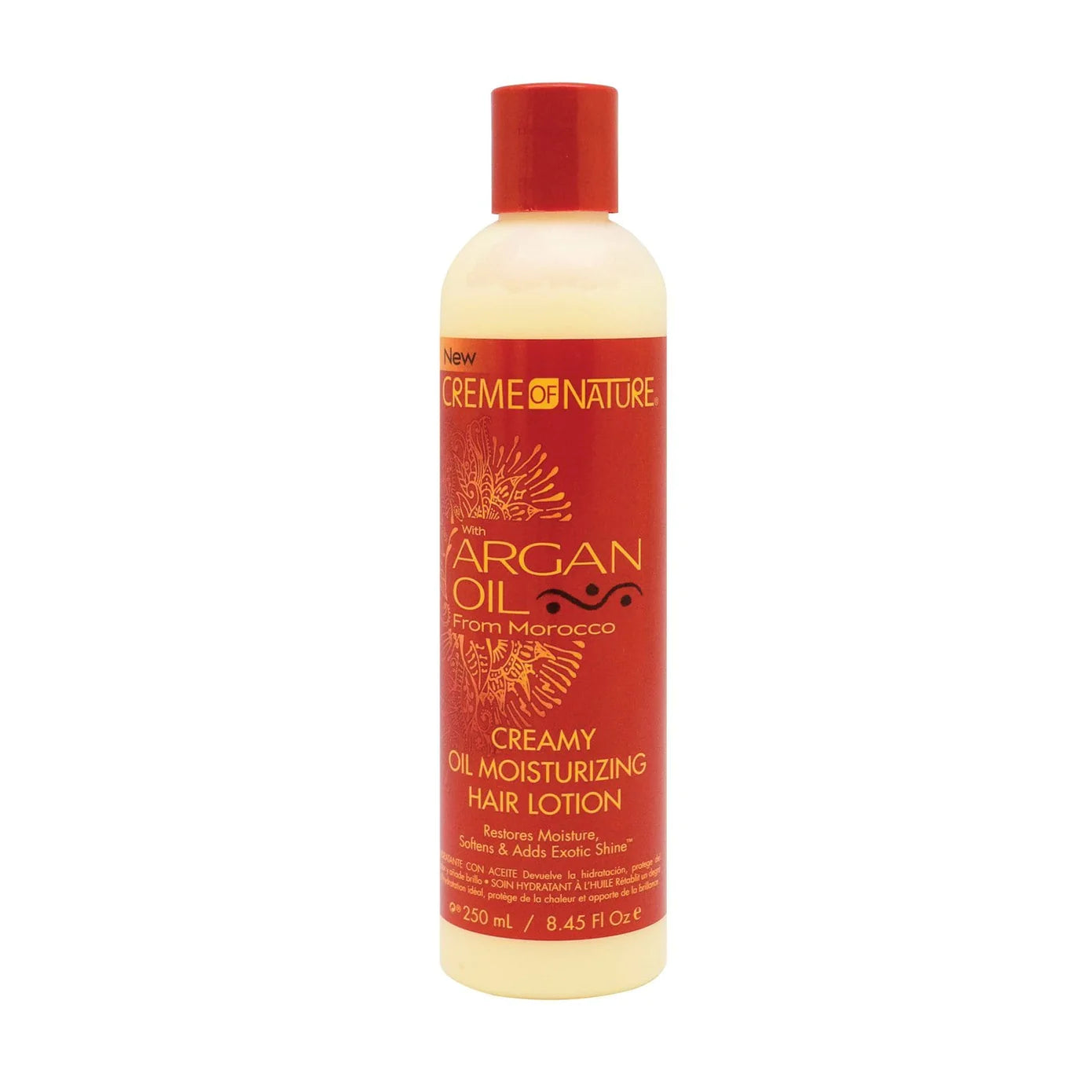 Creme of nature argan oil creamy oil moisturising hair lotion 8.45fl oz