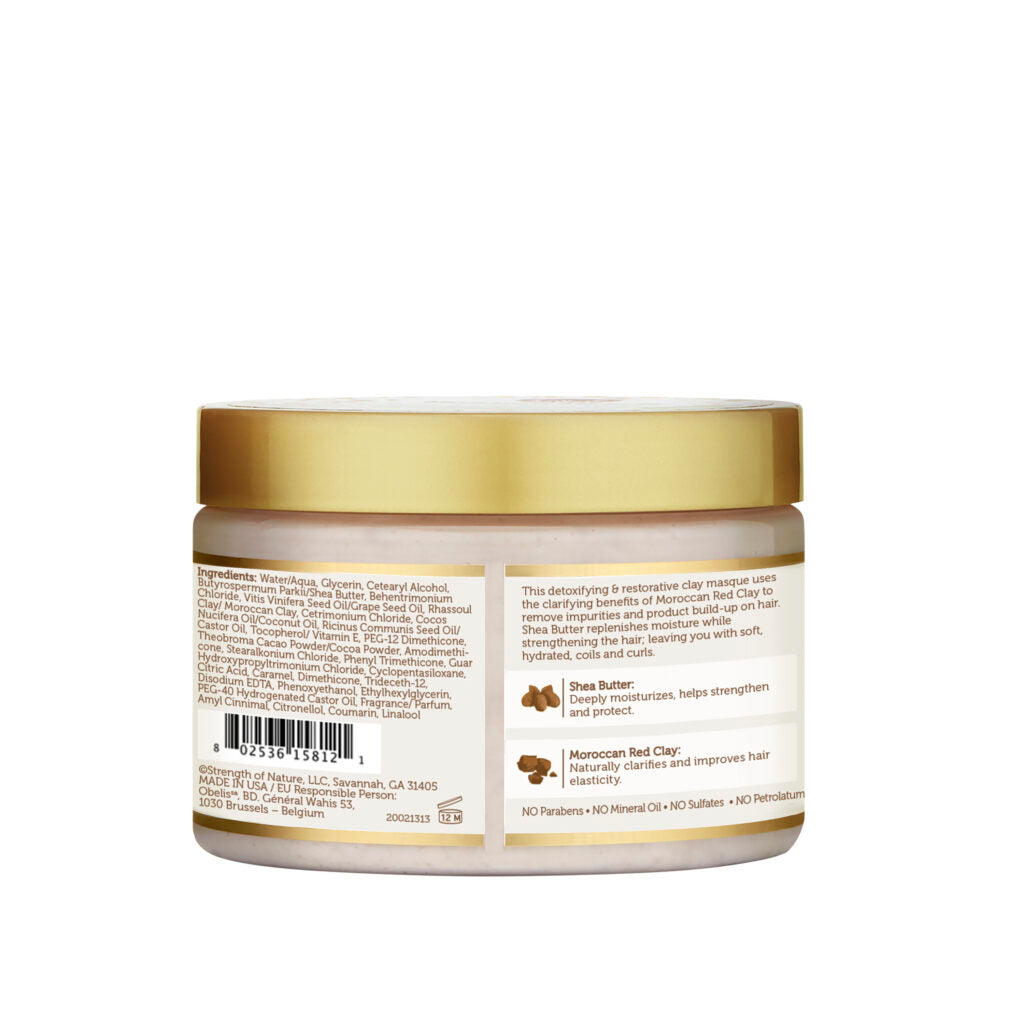 African Pride Moroccan Clay & Shea Butter Heat Activated Masque